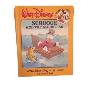 Walt Disney 1980s #12 Scrooge & the Magic Fish Beginning Reader